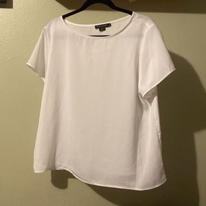 White Pendleton blouse